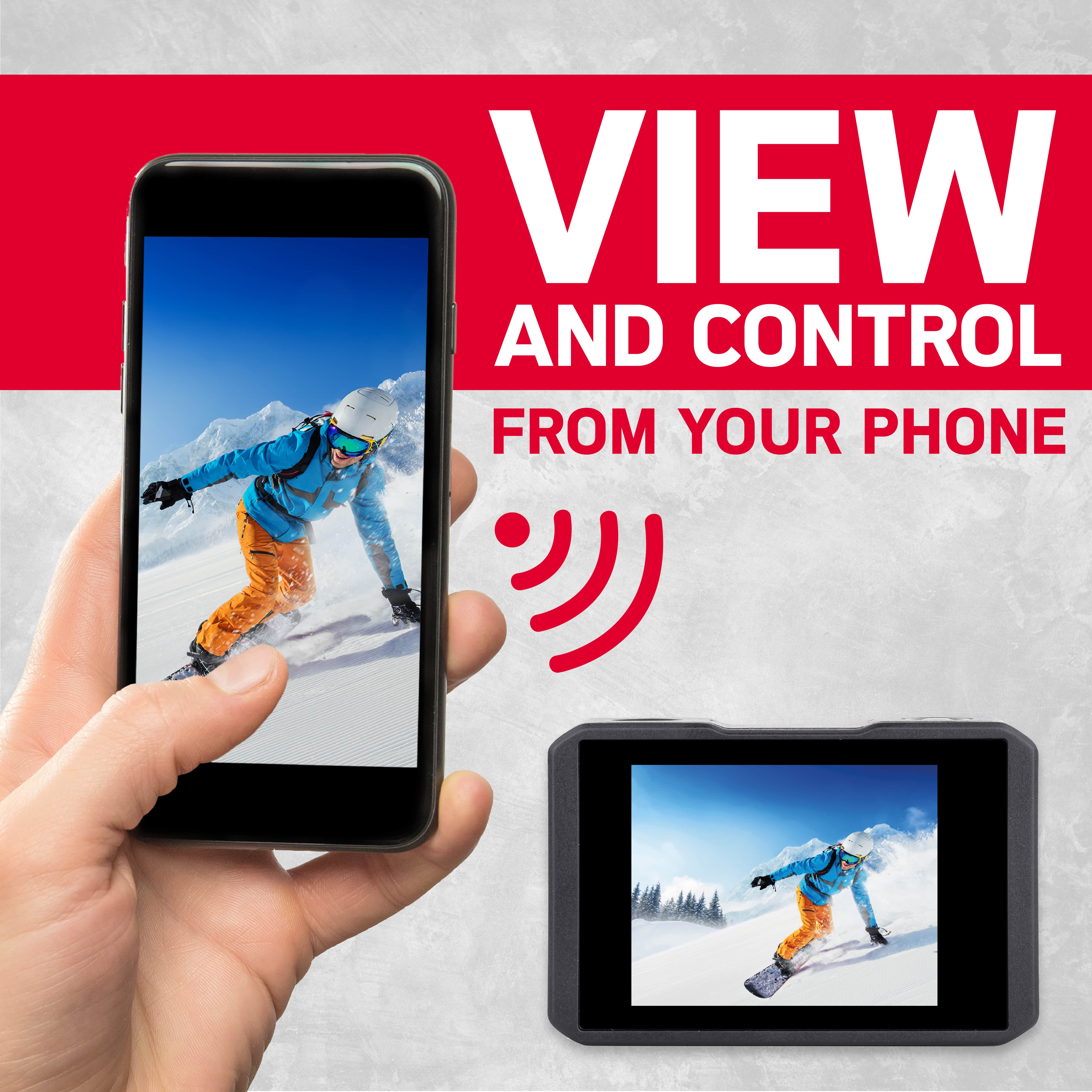 AGFA Photo Actioncam Dual screen WIFI 120°wide angle