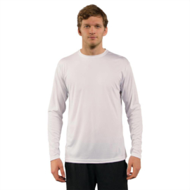 Vapor Lange Mouw Solar Sublimatie Shirt Wit