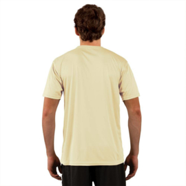 Vapor Korte Mouw Solar Sublimatie Shirt Lichtgeel