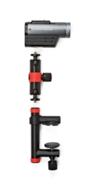 Action Clamp & Locking Arm (Black/Red)