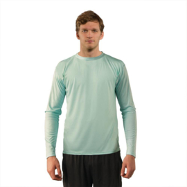 Vapor Lange Mouw Solar Sublimatie Shirt Zeegras Groen