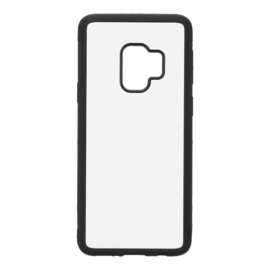 Samsung Galaxy S9 Sublimatie Telefoonhoesje - Rubber Zwart