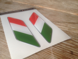 FIAT 500 SPATBORD STICKER  (Rechts + Links)