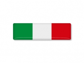 Aufkleber Italienische Flagge