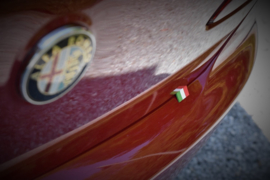 ALFA ROMEO 159 FLAG LABEL