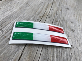 ITALIE STICKER  75x12mm 2 stuks