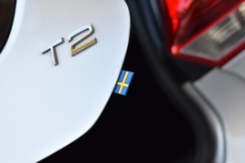 VOLVO V40 rubber vlag label