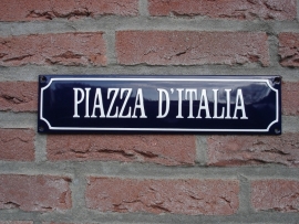 Italia Straßenschilder