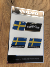 VOLVO Stickerset fancard Chroomline