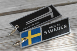 Für Volvo Schlüsselanhänger Decor Schwedische Flagge Schlüssel