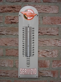 THERMOMETER DUCATI SERVIZIO  12x43cm