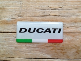 Sticker DUCATI 40x18mm  2 stuks