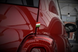 FIAT 500 vlag label