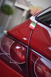 ALFA ROMEO 159 FLAG LABEL