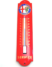 THERMOMETER ALFA ROMEO SERVICE  6.5x30 cm