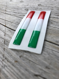 ITALIE STICKER 55x7mm 2 stuks