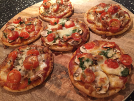 Minipizza voor Pizzarette 20 stuks