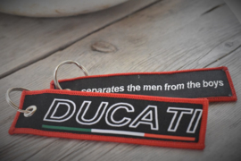 DUCATI woven keychain