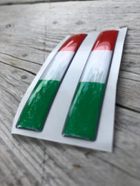 ITALIE STICKER  75x12mm 2 stuks