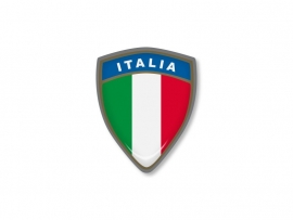 ITALIE STICKER SQUADRA 35x45mm 1 stuks