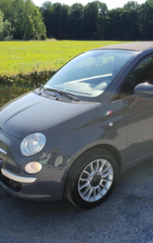 FIAT 500 Kotflügelaufkleber (rechts + links)