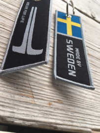 VOLVO  Woven textiles keychain