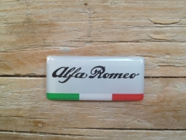 Sticker ALFA ROMEO 40x18 mm  2 stuks