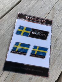 VOLVO Sticketset fancard chroomline