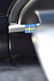 VOLVO XC 60 rubber vlag label