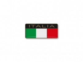 ITALIE STICKER  ITALIA 40x18mm 2 stuks