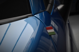 FIAT 500 FLAG LABEL