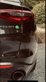 QUADRIFOGLIO  - Q VERDE Badge  2 x small + 2x medium