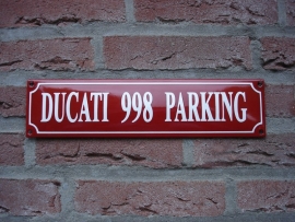 DUCATI 998 PARKING