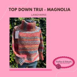 Top Down Trui (met col) - Magnolia