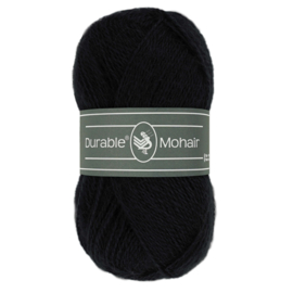 Durable Mohair - Black 325