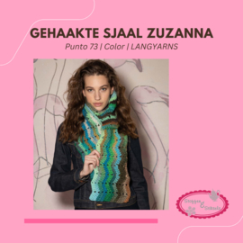Gehaakte sjaal Zuzanna - Punto no. 73