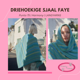 Driehoekige sjaal Faye - Punto no. 75