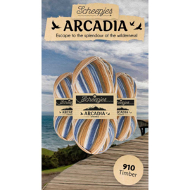 Arcadia Striped - 910 Timber