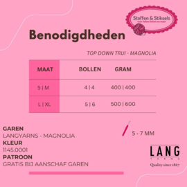 Top Down Trui - Magnolia