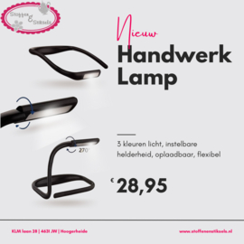 Flexibele Handwerklamp