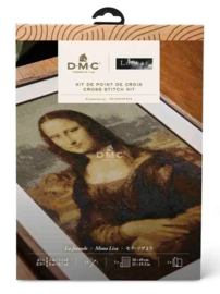 DMC Kruissteek kit Mona Lisa - Museum Collectie