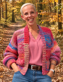 Easy Breeze Vest  - Cloud Funky