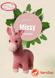 Haakpakket Eenhoorn Missy - Light rose