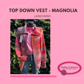 Top Down Vest - Magnolia