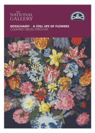 DMC Kruissteek kit A still life of flowers - Museum collectie