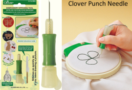 Clover Punchnaald (Embroidery Stiching Tool)