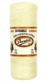 Durable breikatoen no. 10 Creme