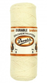 Durable breikatoen no. 8 Creme