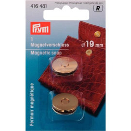 Prym Magneetsluiting 19 mm goudkleurig - 416.481