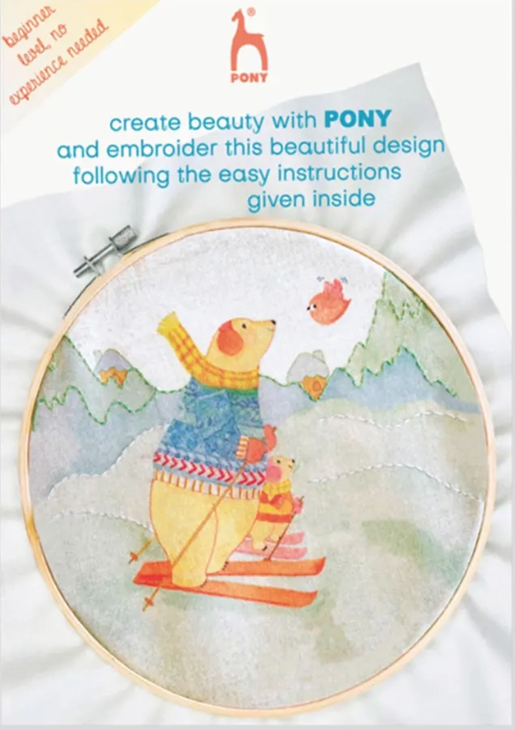 Pony Easy stitch borduurkit Pedro and Friends